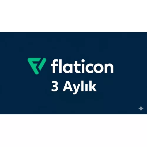  Flaticon 3 Aylık - Kişisel